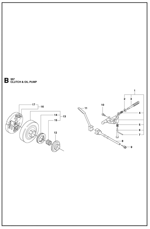 357XP(G)-359 [357XPG] KUPPLUNG+OELPUMPE