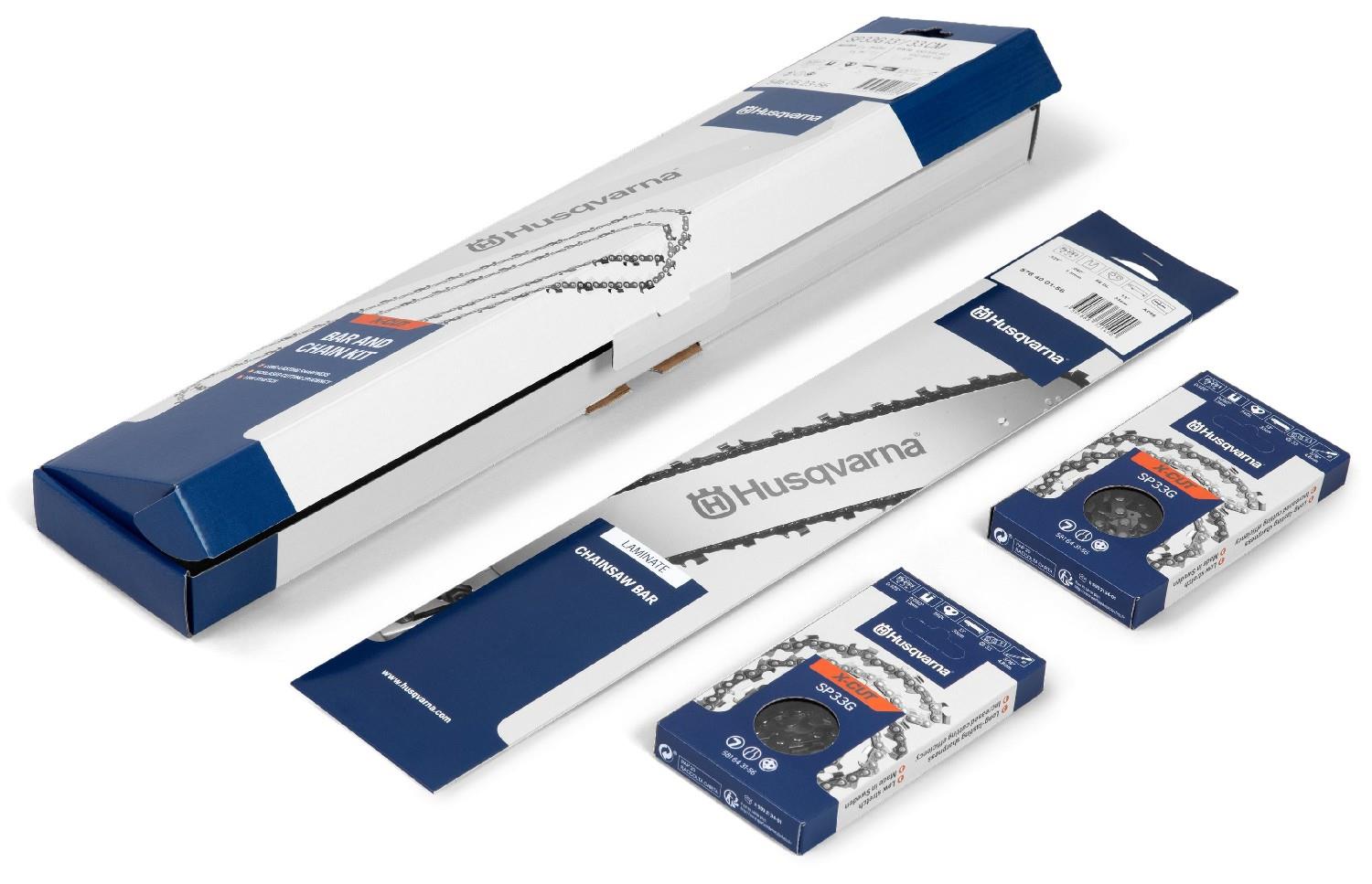 KIT SCHIENE&KETTE C85 3/8x1,5x68 HUSQV