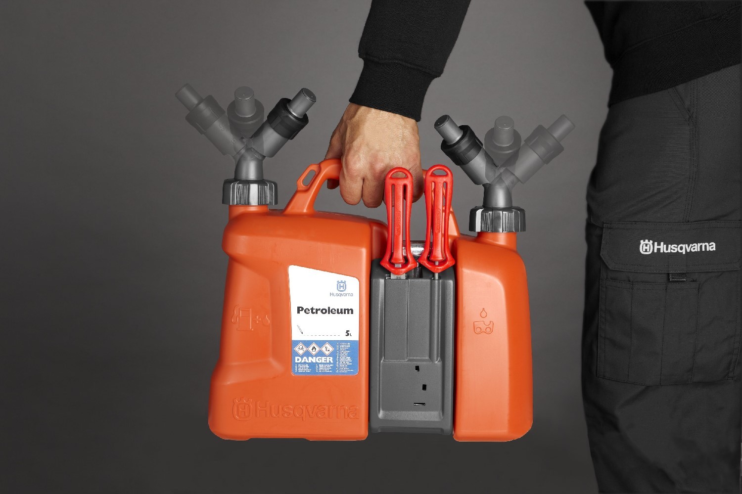 KOMBIKANISTER 5L+2,5L HUSQVARNA