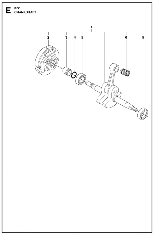 365-372XP(G)   [372XPG] KURBELWELLE