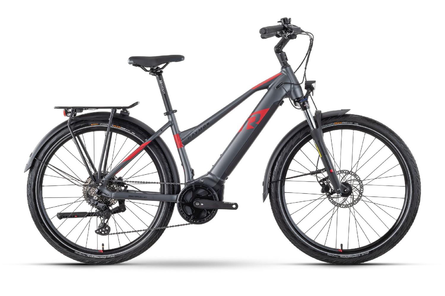 TourRay E 6.0 Raymon 630Wh Red XS TRAPEZ