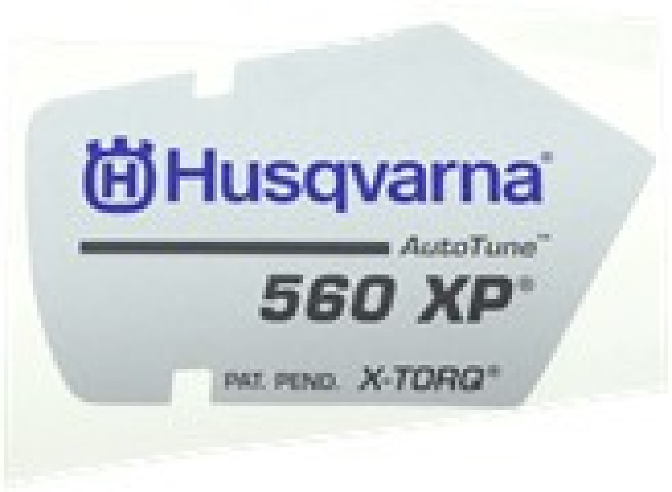 AUFKLEBER 560XP Starterdeckel