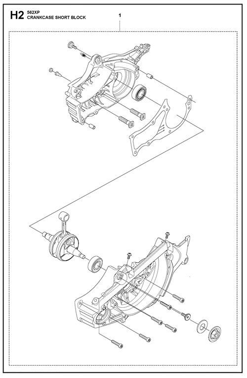 555-560XP(G)-562XP(G)   [562XPG] SHORTBLOCK