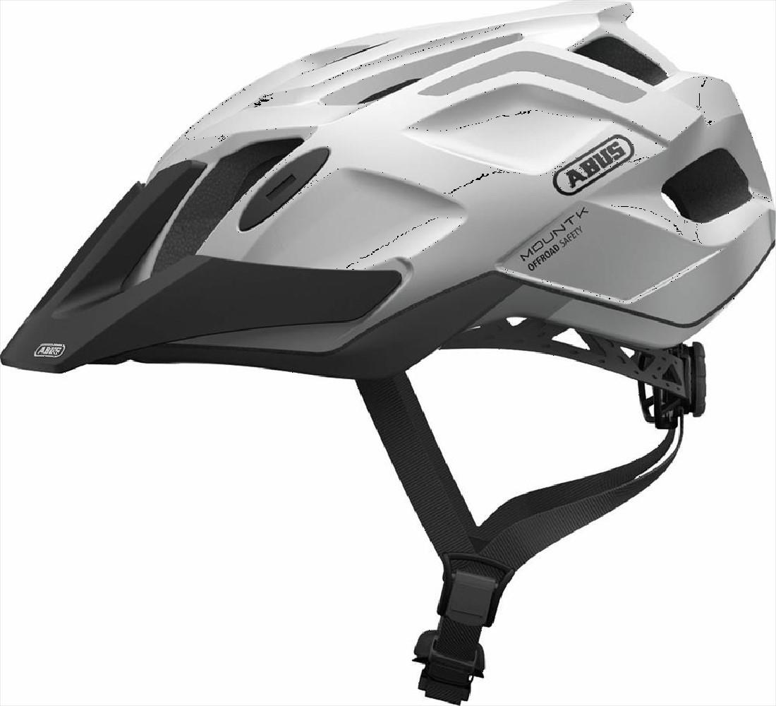 Fahrradhelm ABUS MountK 58-62sow white L