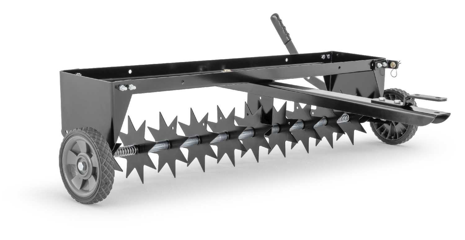 RASENLÜFTER 102 CM MIT RÄDERN