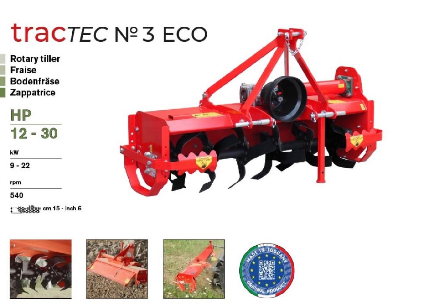 BODENFRÄSE TracTec N3 ECO 125cm