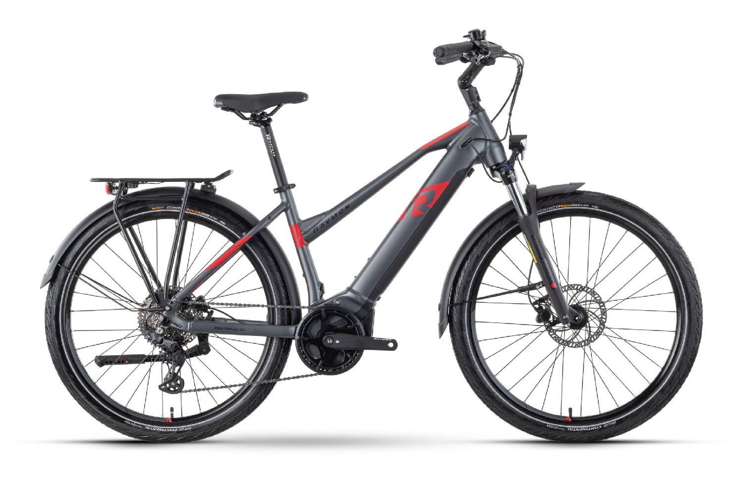 TourRay E 6.0 Raymon 630Wh Red