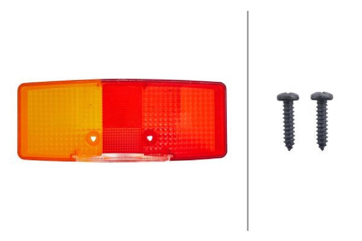 LICHTSCHEIBE SCHL-BR-BL-KZB Re. HELLA LICHTSCHEIBE SCHL-BR-BL-KZB Re. HELLA