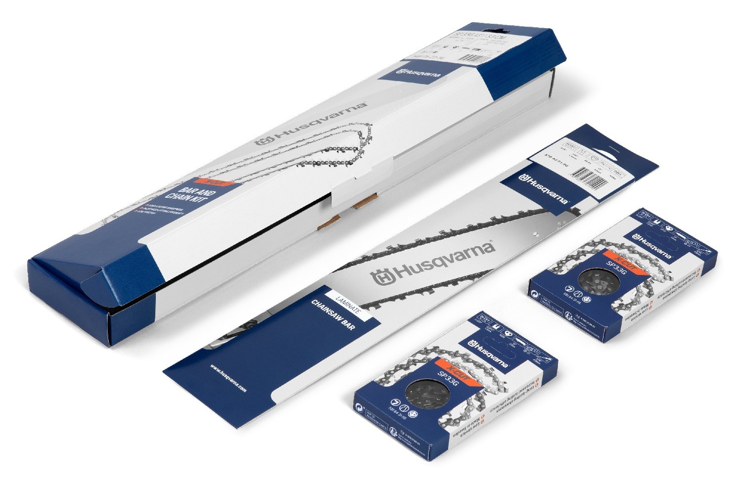 KIT SCHIENE&KETTEN SP33G 45cm HUSQVARNA
