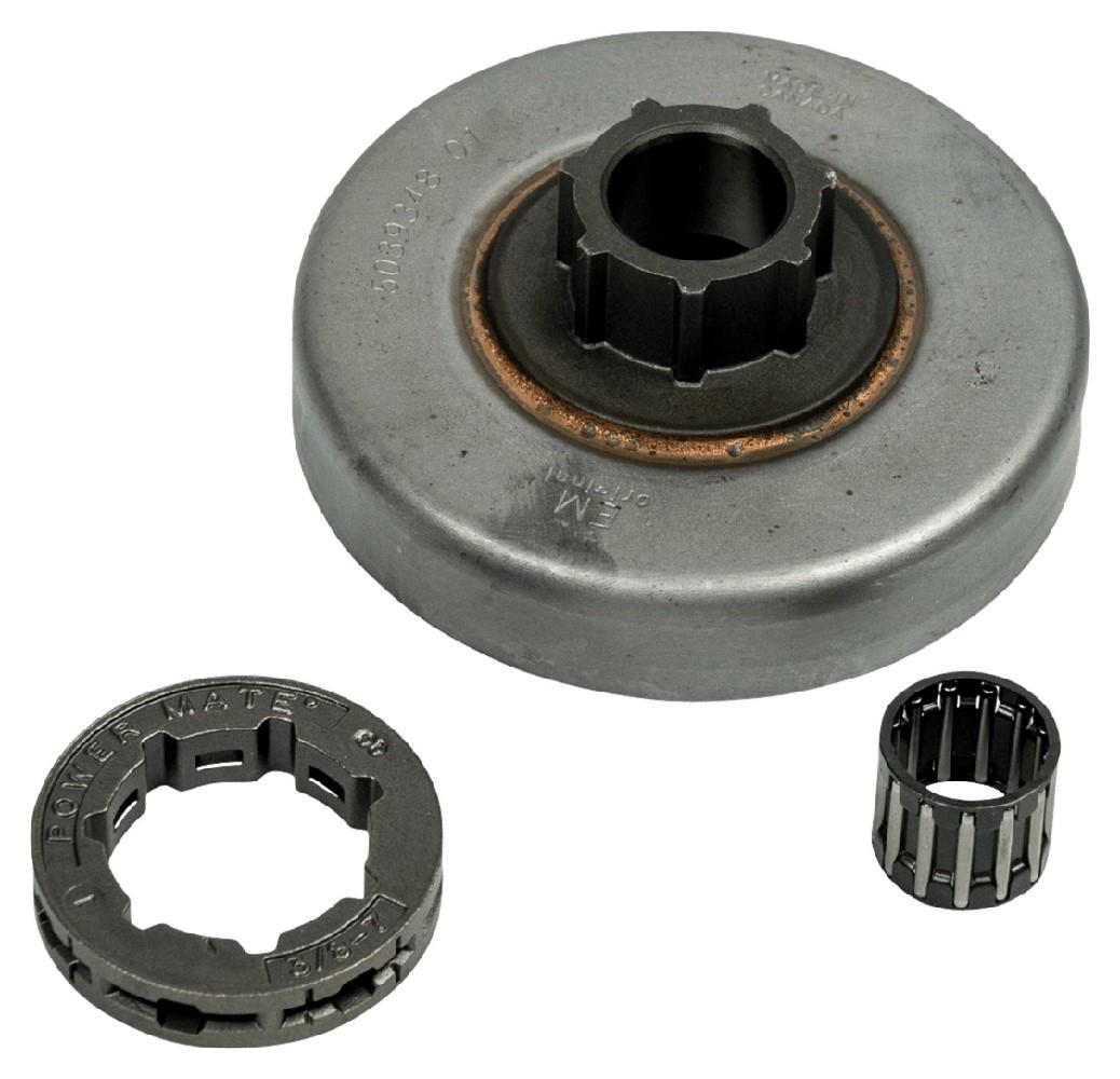 KETTENRAD RING 3/8x7 Groß m.Lager 357XP