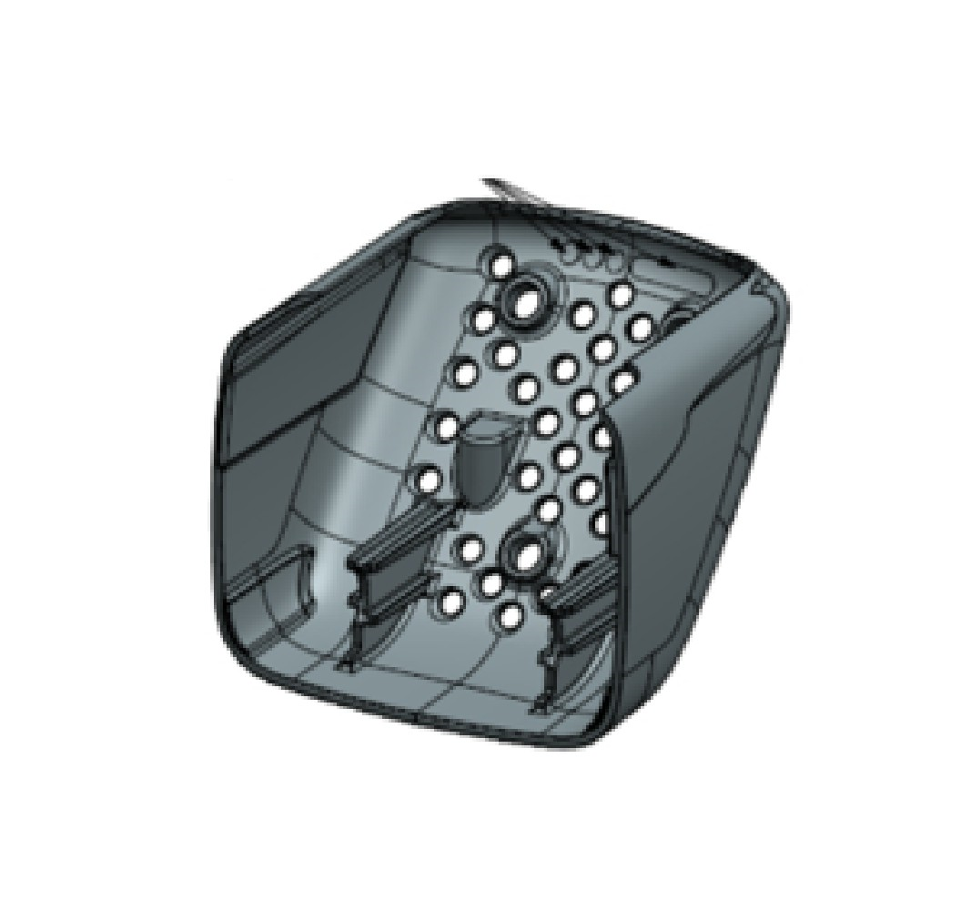 Akkuabdeckung LC5 Dunkelgrau Husqvarna