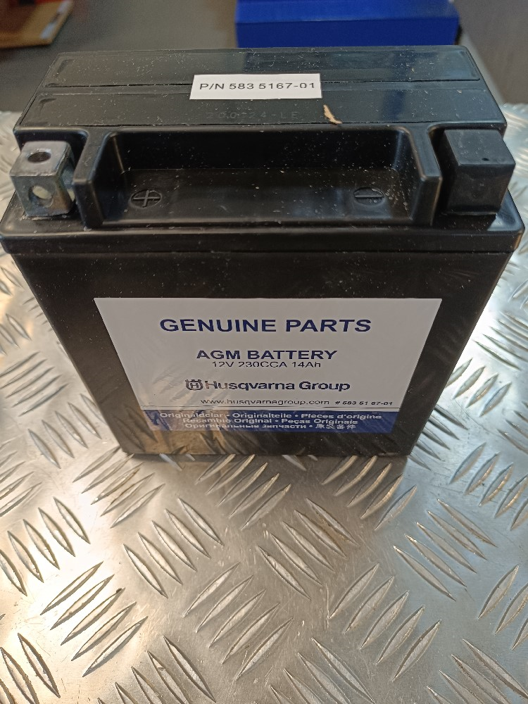 BATTERIE 12V  14AH HUSQVARNA 4er Serie