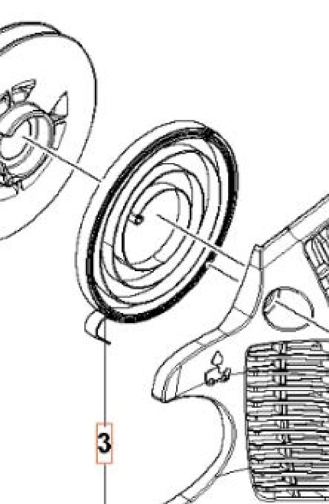 Starterfeder 130/135II
