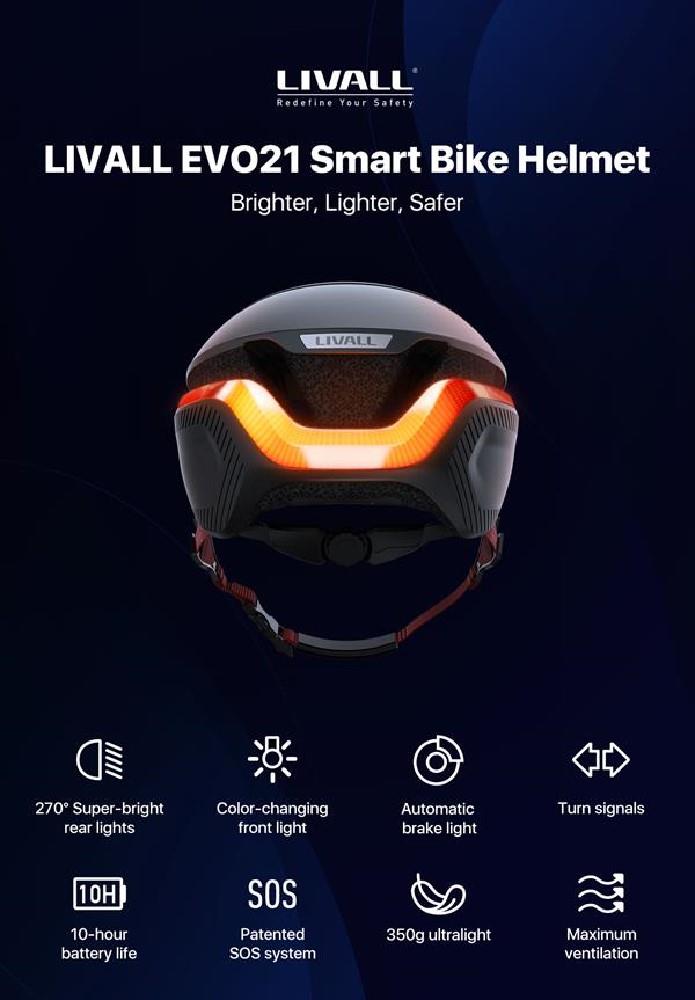 LIVALL EVO21 weiß 58-62 LIVALL EVO21 weiß 58-62