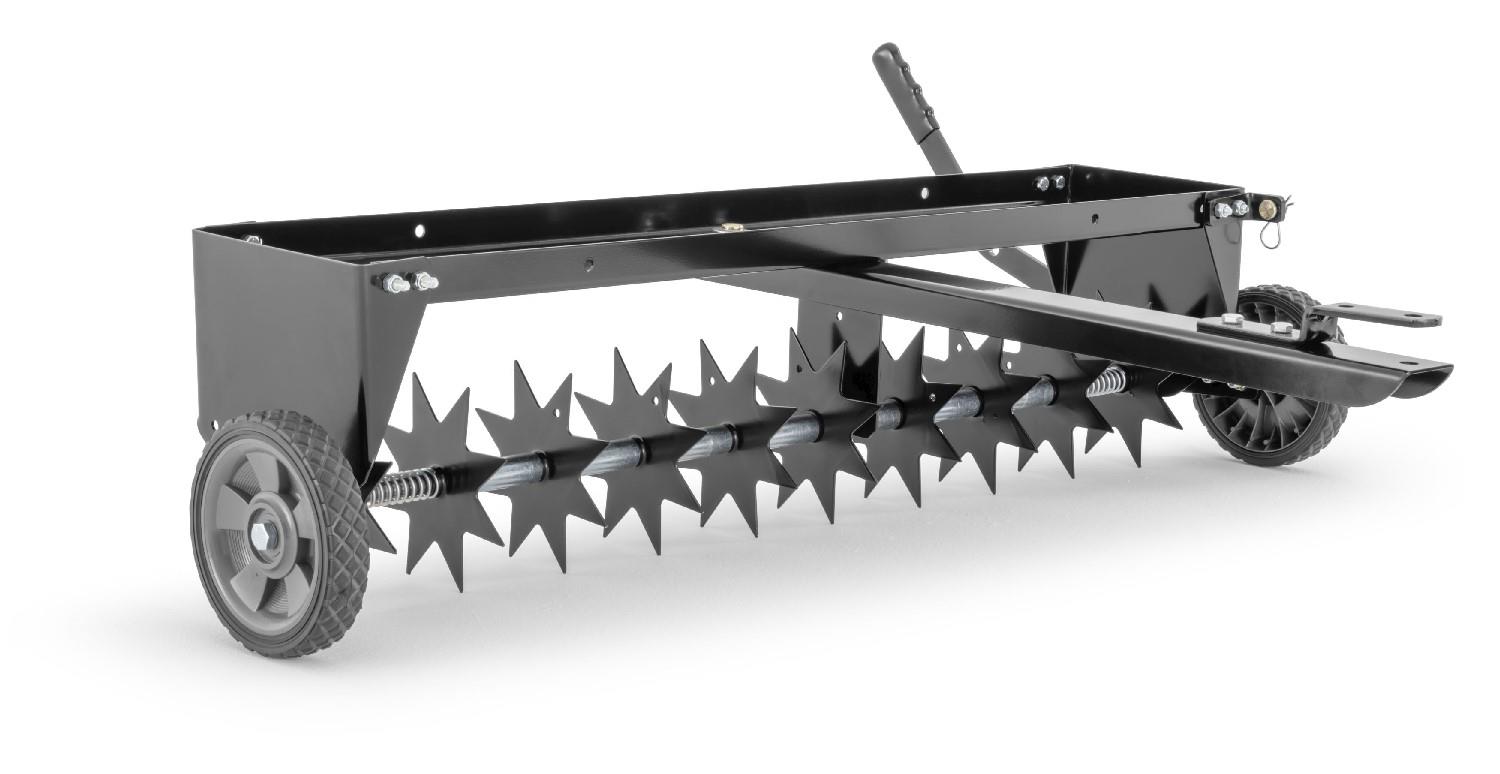 RASENLÜFTER 102 CM MIT RÄDERN RASENLÜFTER 102 CM MIT RÄDERN