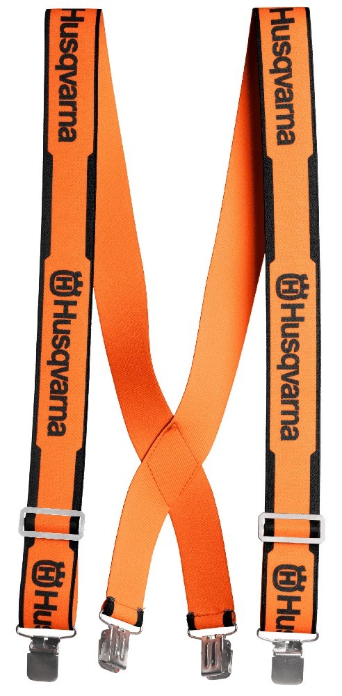 HOSENTRÄGER HUSQVARNA m.Metallclip