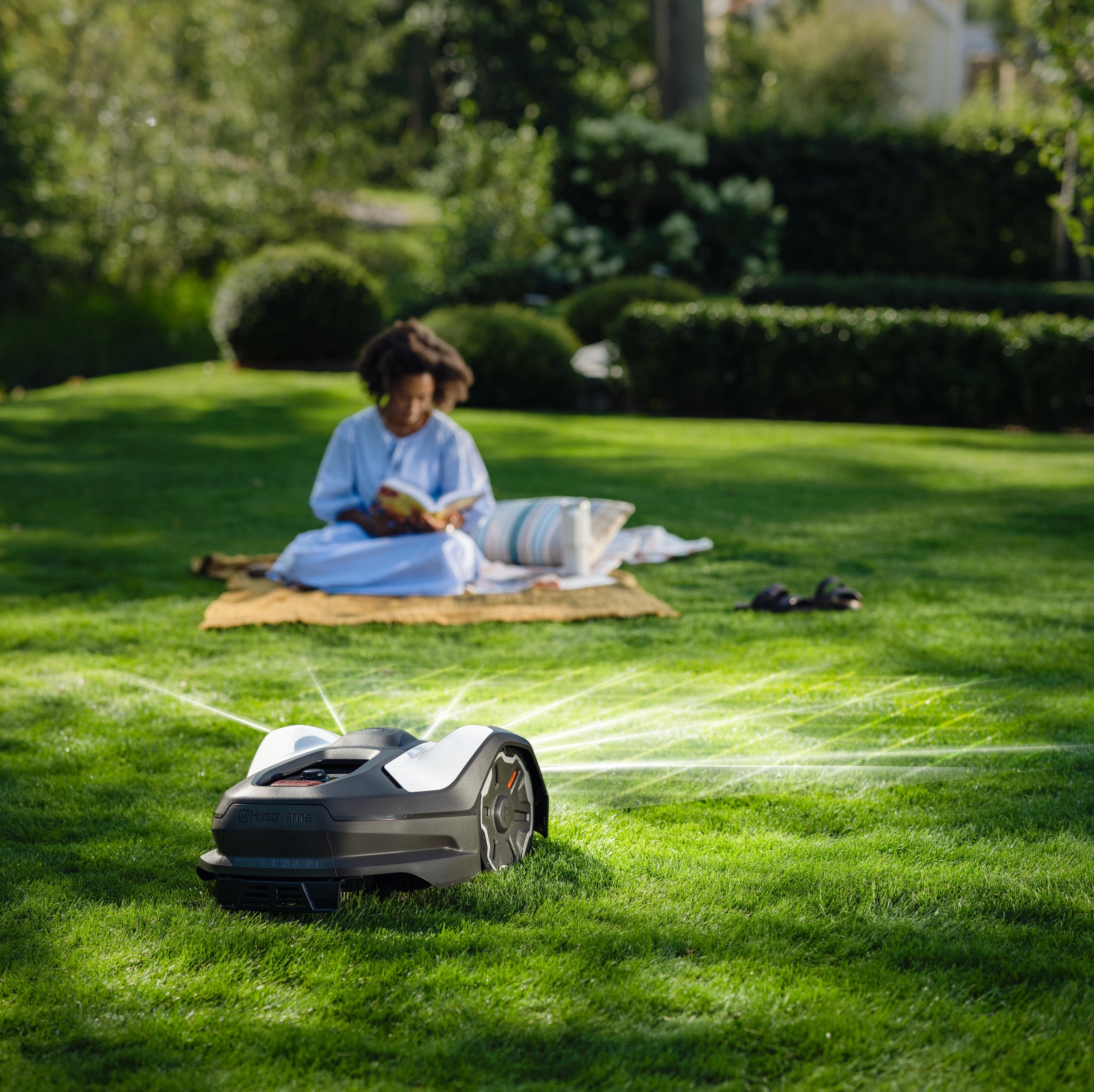 Automower von Husqvarna mit Kameraunterstützung