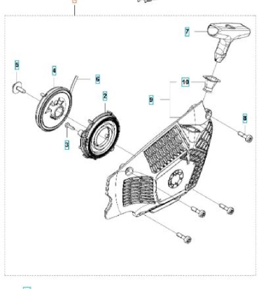 Starter kompl. 572 565