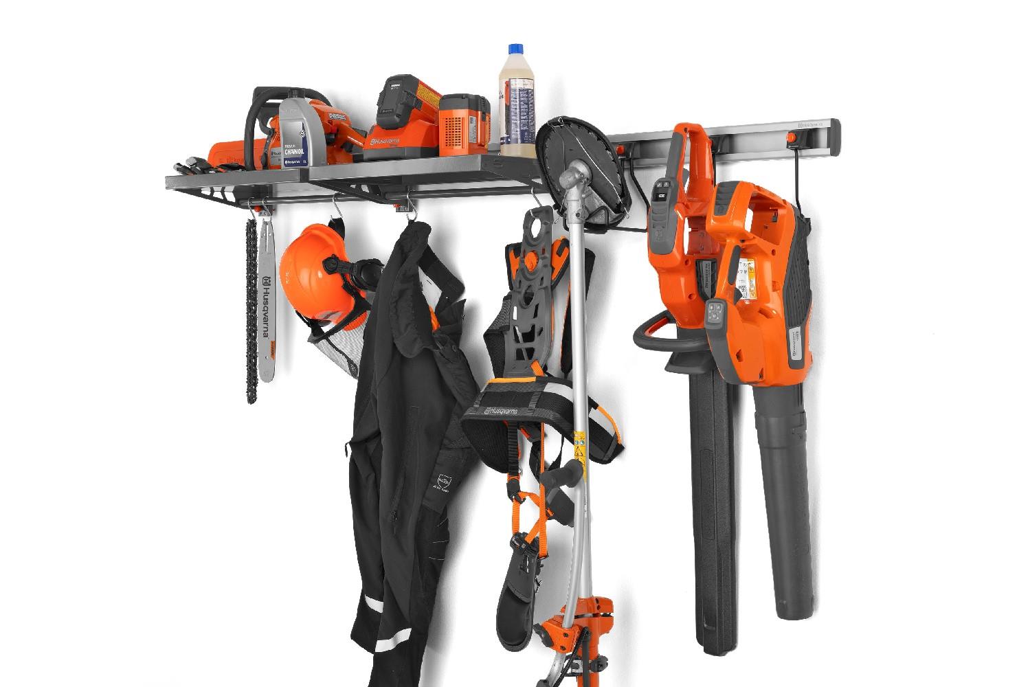 Aufbewahrungshaken für Lagerschiene