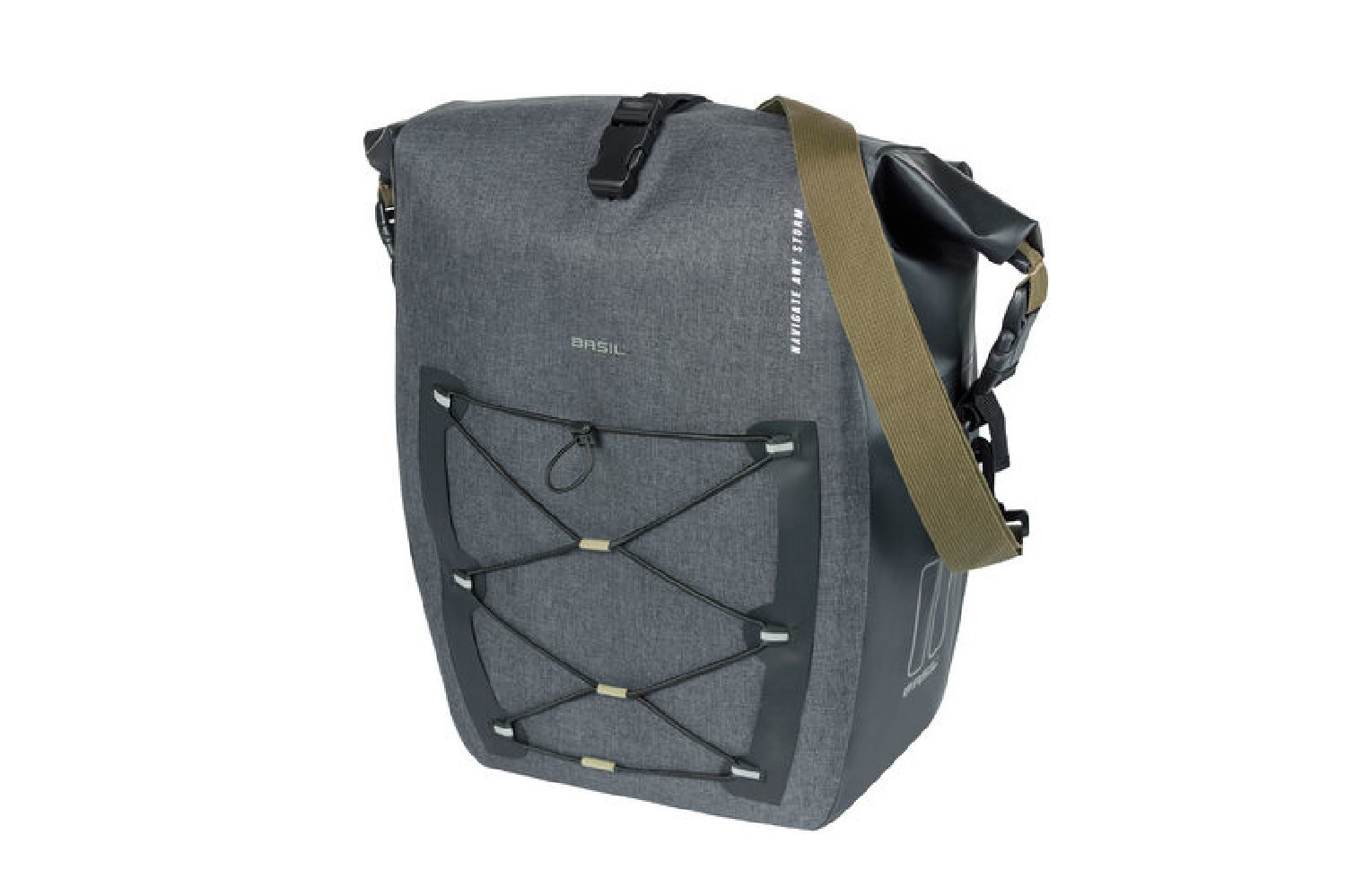 Einzeltasche Basil Navigator Storm MIK L