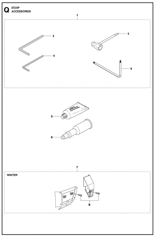 365-372XP(G)   [372XPG] ZUBEHOER
