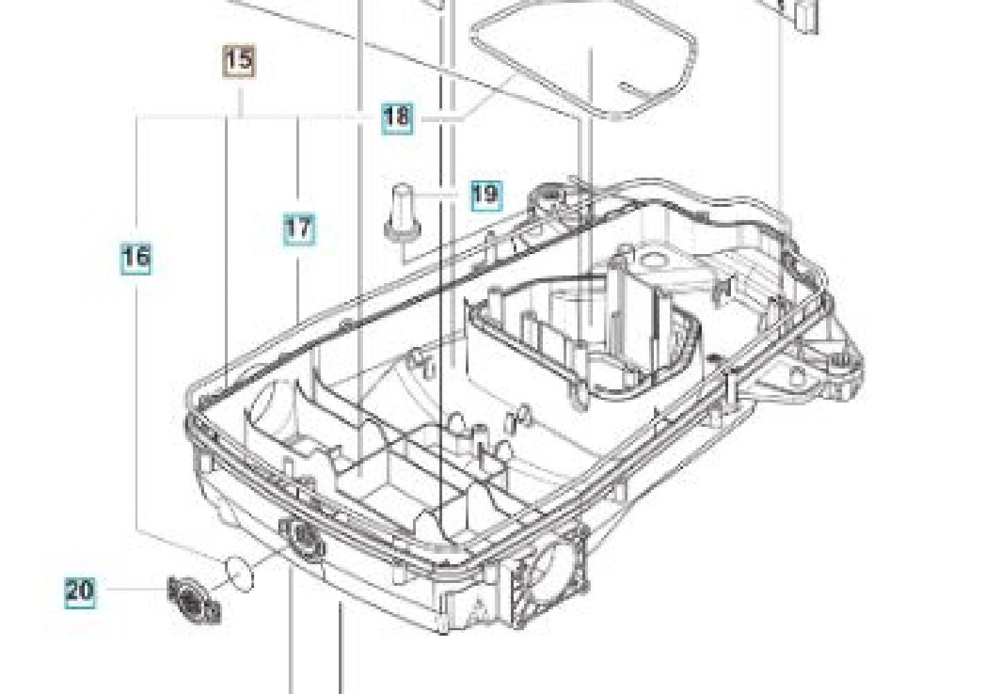 GEHÄUSE UNTEN 310/315/315X ab 2019