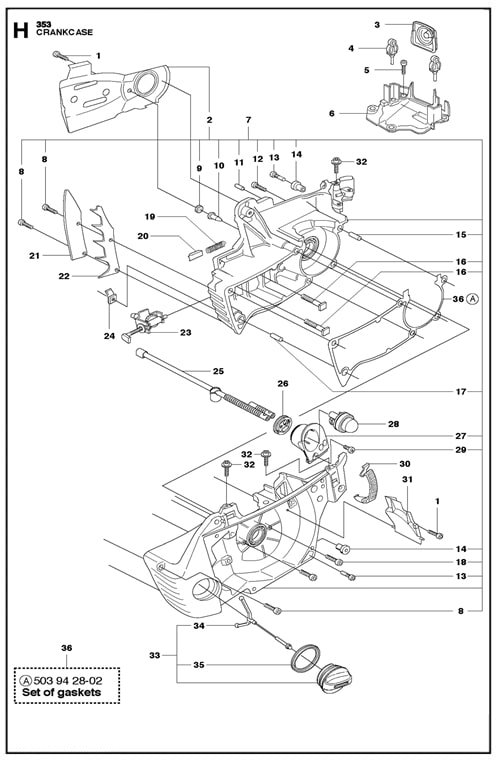 346XP(G)-351-353-KURBELGEHAUSE