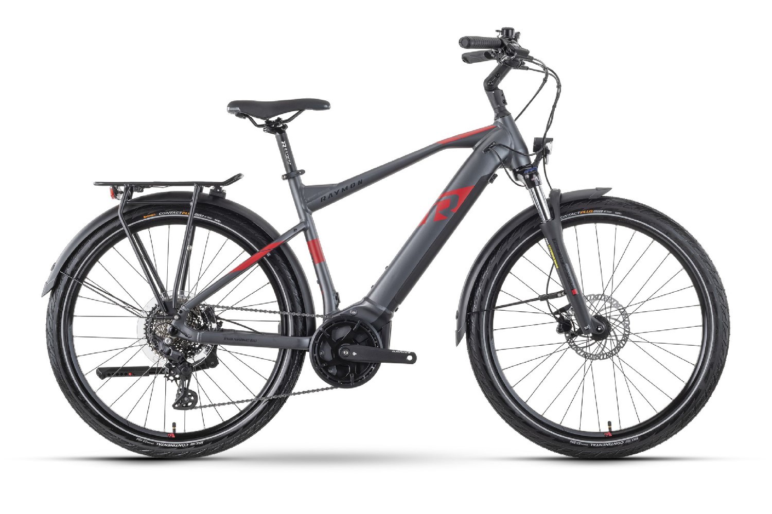 TourRay E 6.0 Raymon 630Wh Red