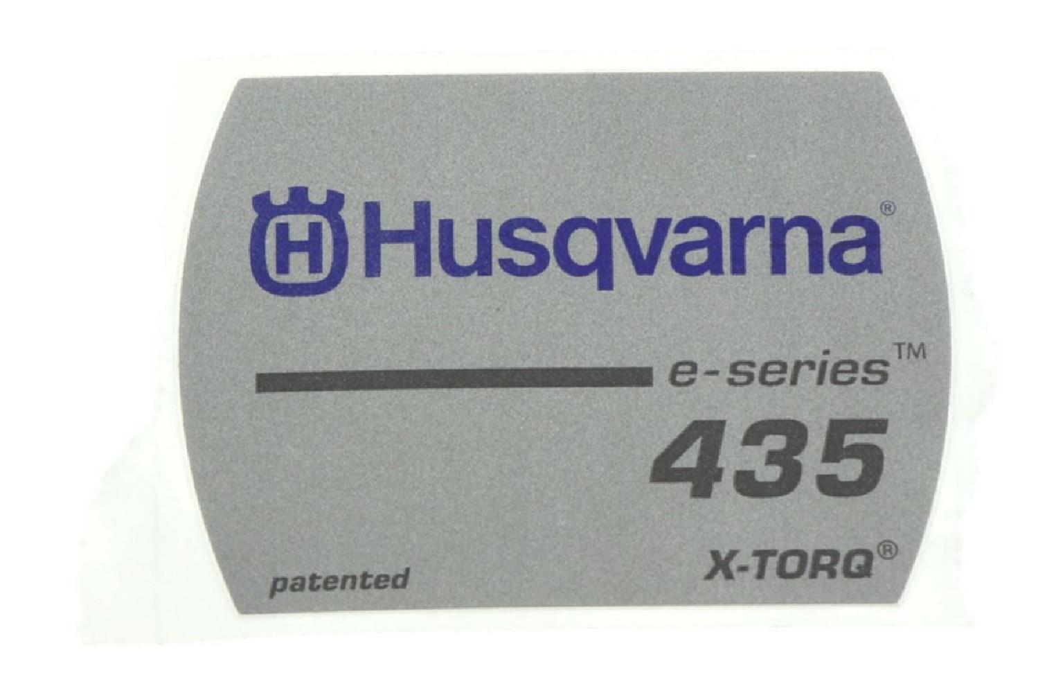 AUFKLEBER STARTER 435e-Serie