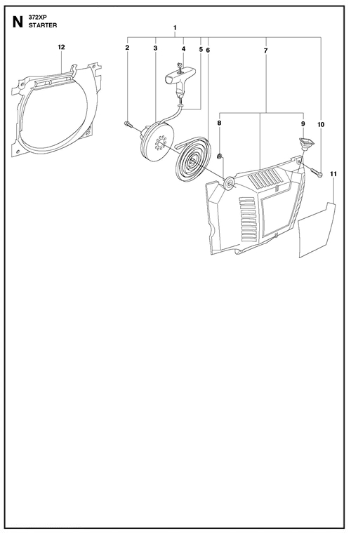365-372XP(G)   [372XPG] STARTER
