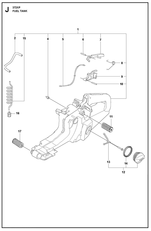 365-372XP(G)   [372XPG] KRAFTSTOFFTANK