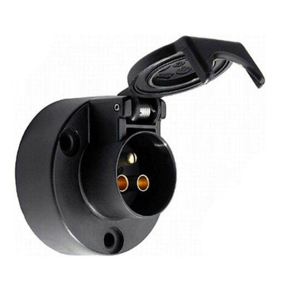 Steckdose 12V 3-Pol Kunststoff