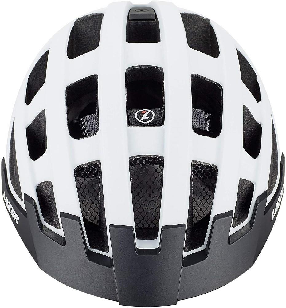 Fahrradhelm LAZER Compact DLX weiß Fahrradhelm LAZER Compact DLX weiß