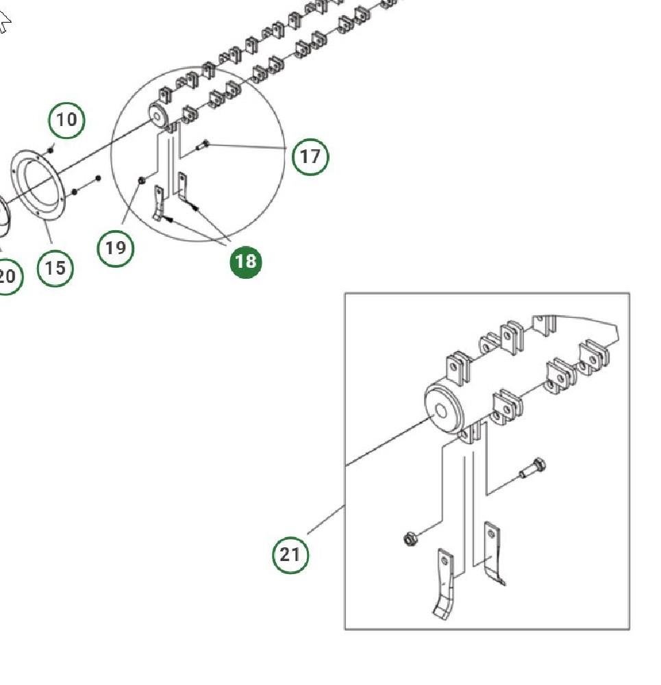 MESSER f.Schlegelmulcher 59188 passend