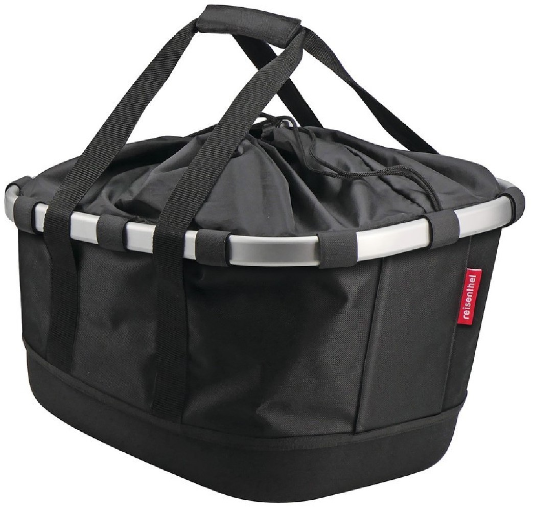 REISENTHEL Gepäckträgertasche schwarz