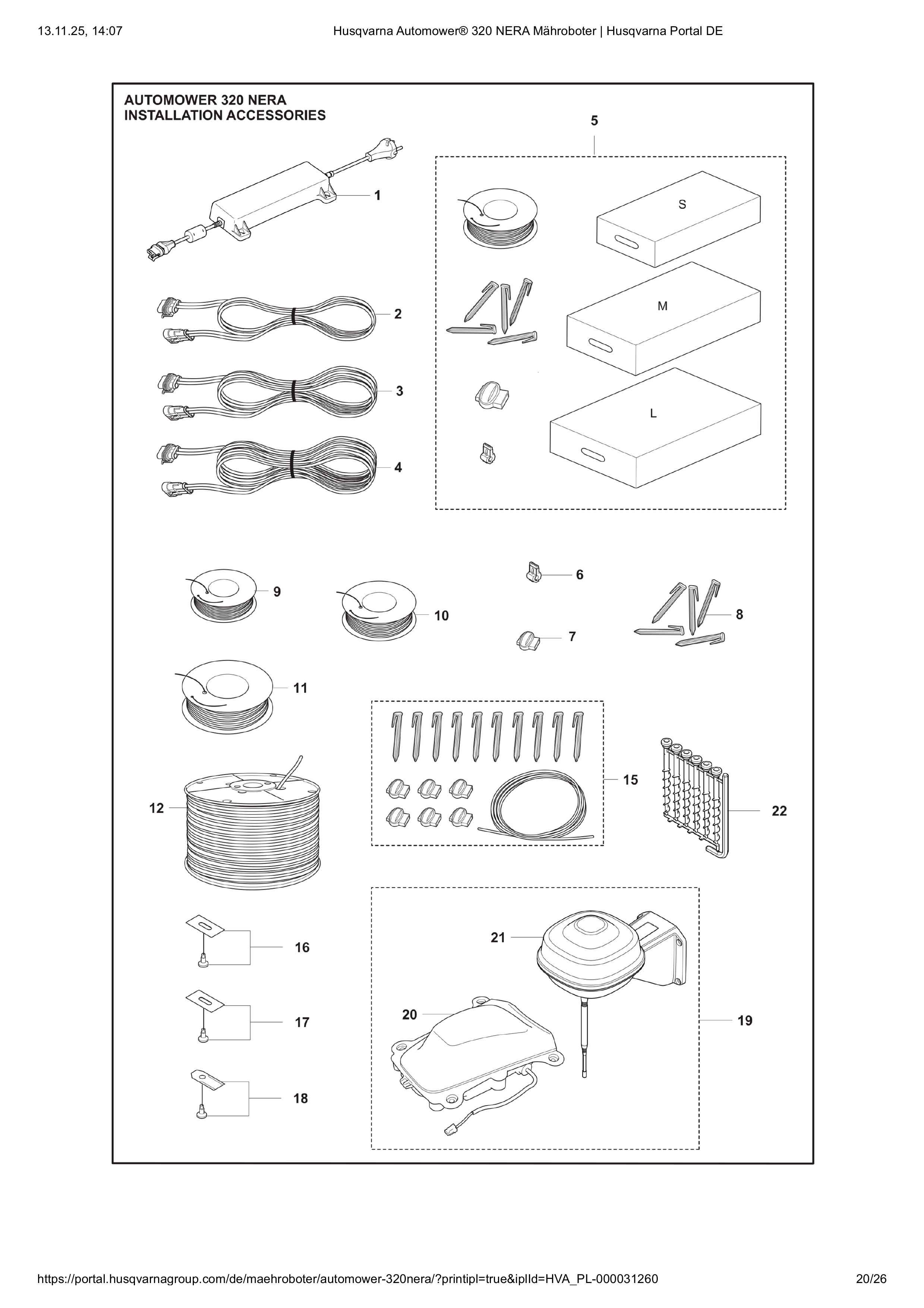 Nera320InstallationAccessories