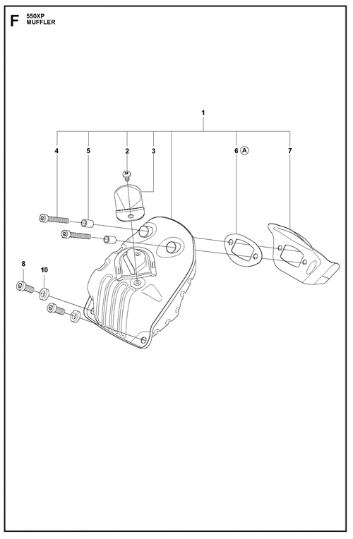 545-550XP(G)   [550XPG] SCHALLDAEMPFER