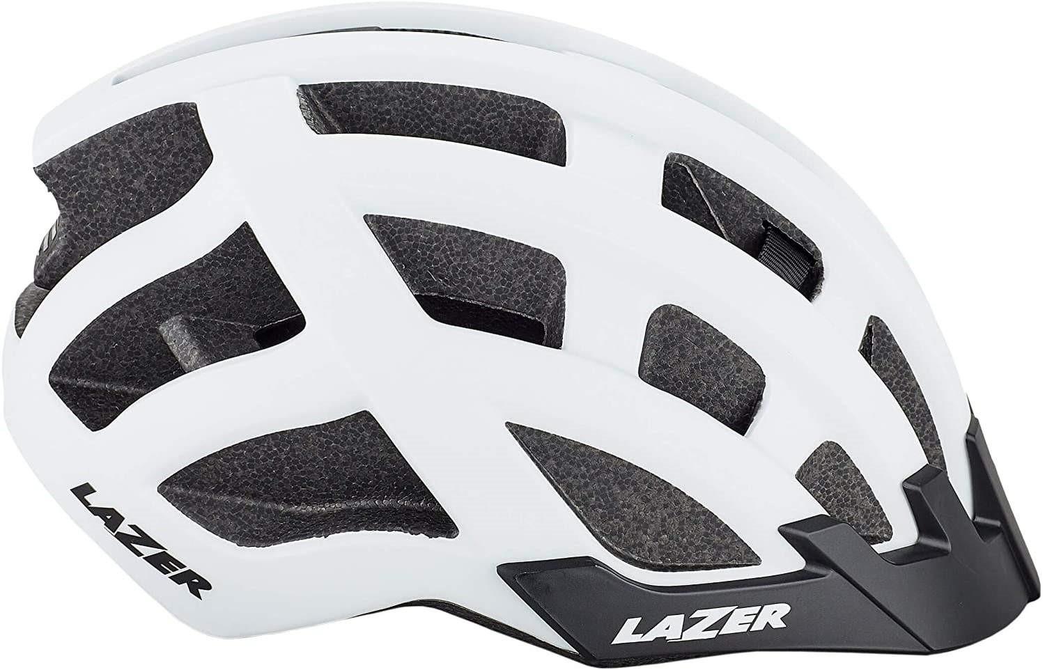 Fahrradhelm LAZER Compact DLX weiß Fahrradhelm LAZER Compact DLX weiß