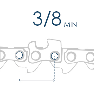 Teilung 3/8mini