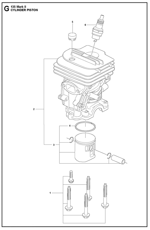 130-135II   [135II] ZYLINDERKOLBEN