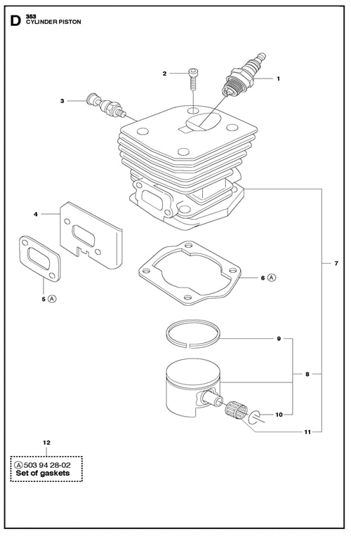 346XP(G)-351-353-ZYLINDERKOLBEN