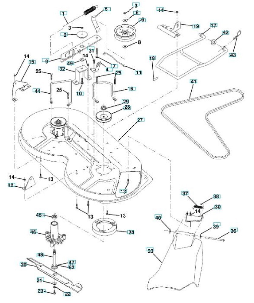 MESSER 36" Seitenauswurf High Lift