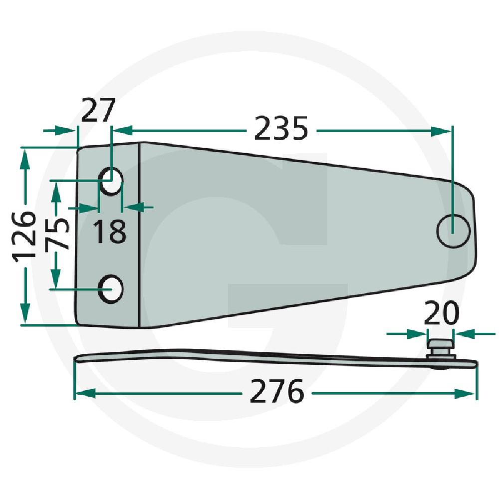 Messerhalter GRANIT pf. PZ