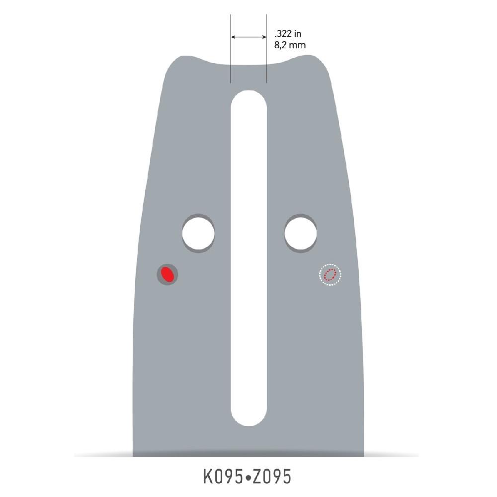 FÜHRUNGSSCHIENE 325 1,5 40cm OREGON ADC