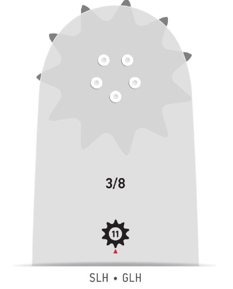 FÜHRUNGSSCHIENE 3/8 38cm klein OREGON