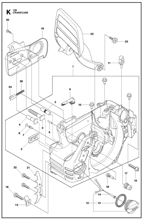 135-435-435II-440   [135] KURBELGEHAEUSE