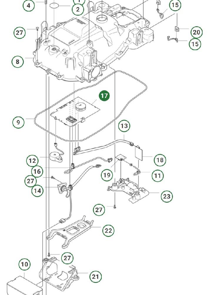 HAUPTPLATINE 312V