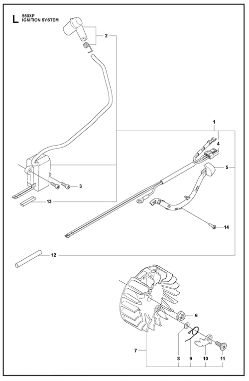 545-550XP(G)   [550XPG] ZUENDANLAGE