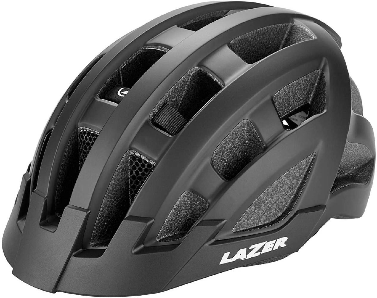 Fahrradhelm LAZER Compact DLX black Fahrradhelm LAZER Compact DLX black