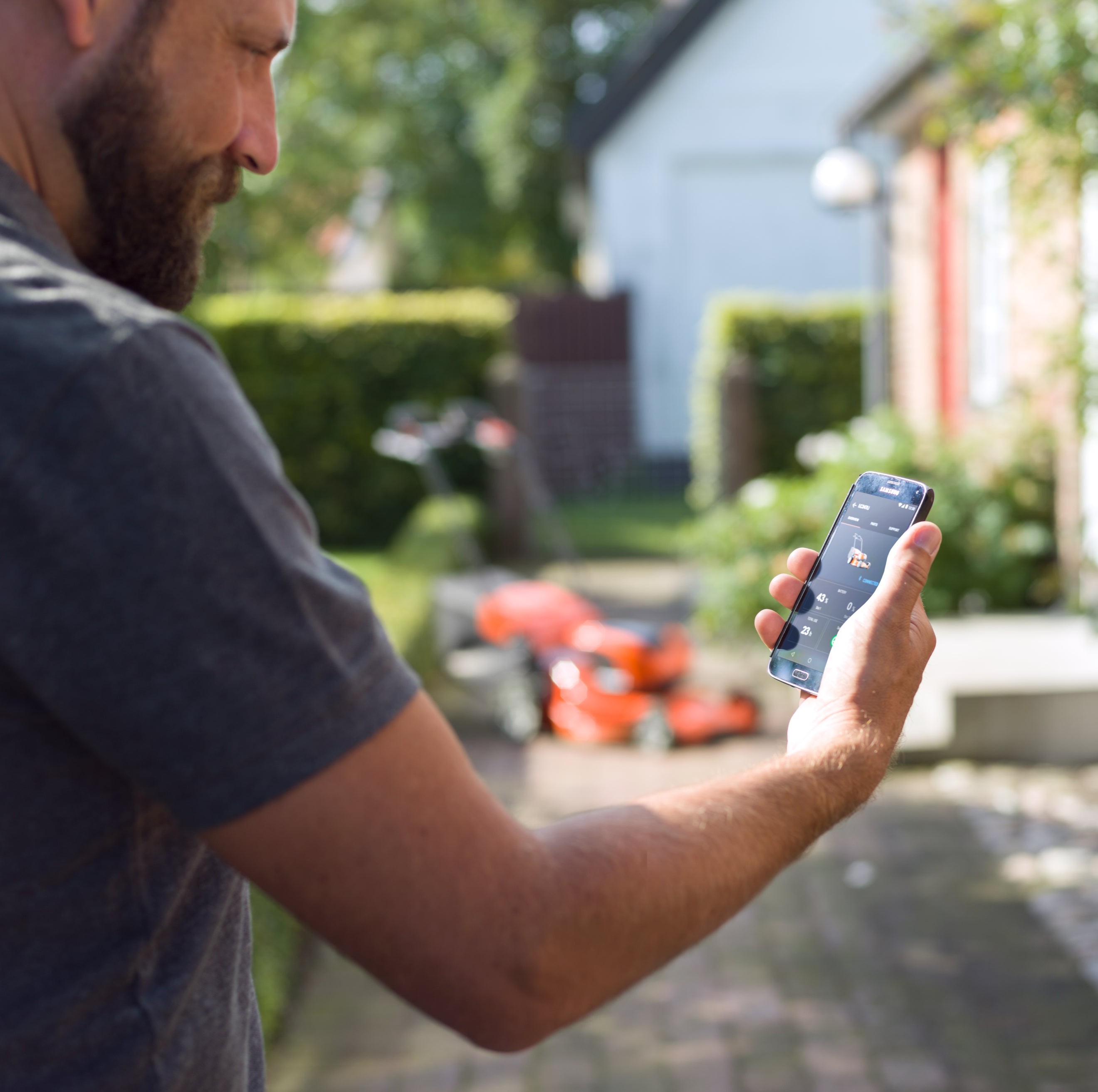 Die Automower Connect App von Husqvarna